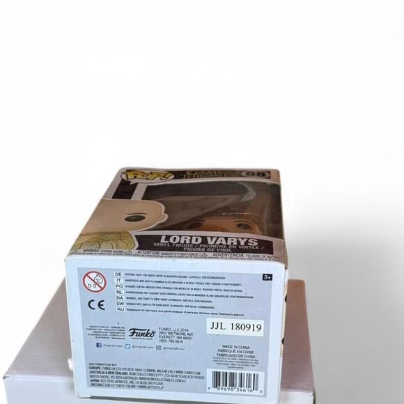 Funko Pop! Game of Thrones Lord Varys #68 Collectible Figure - Picture 6 of 8